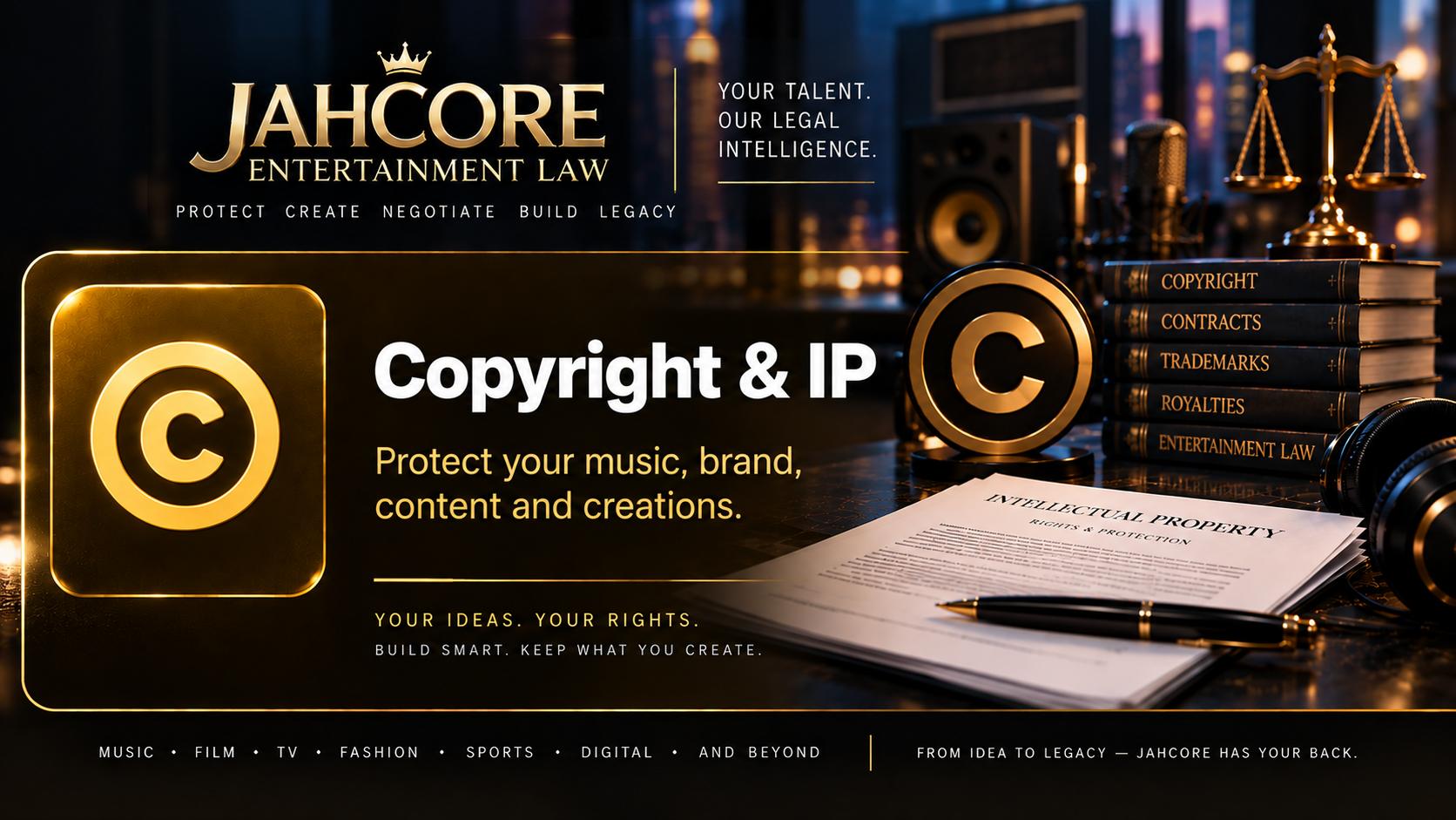 Jahcore Entertainment Rights — Copyright